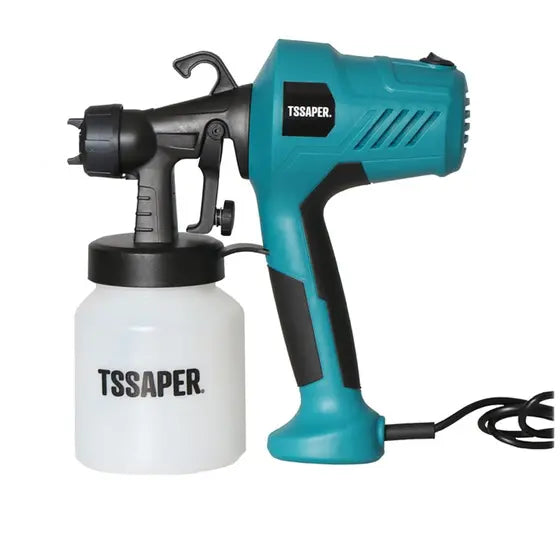 Pistola De Pintura Elétrica Pulverizadora de Tinta c/ compressor 450w Bico Metal